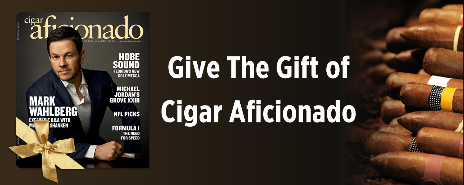 Give the Gift of Cigar Aficionado