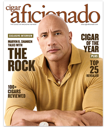 Cigar Aficionado magazine cover 1