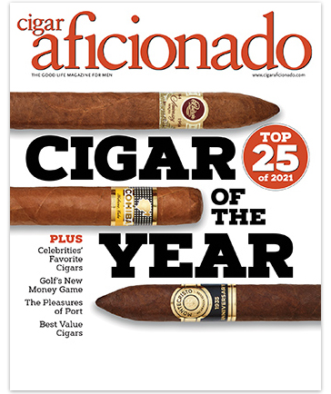 Cigar Aficionado magazine cover 3